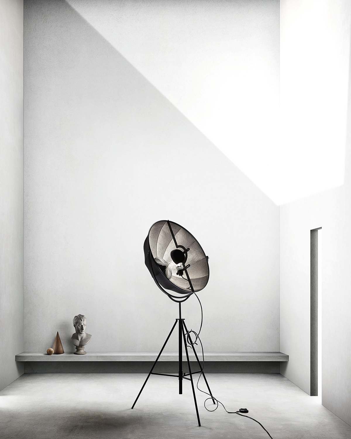 Pallucco Fortuny zwart interieur
